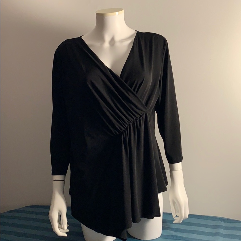 Black Assymetrical Top
